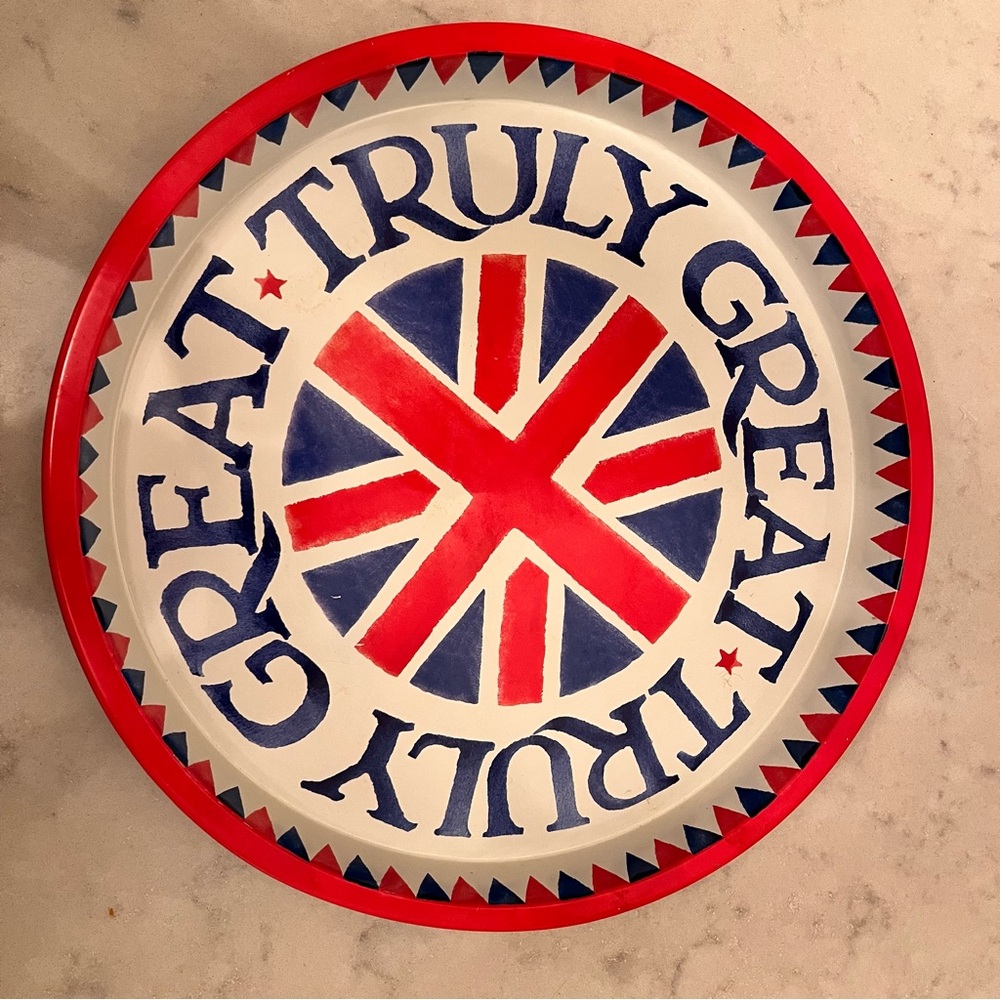 Union Jack Emma Bridgewater tin tray